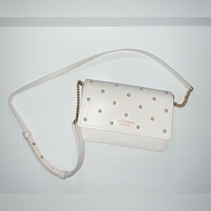 Kate Spade Purl Embellished Flap Chain Wallet